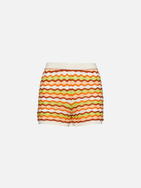 Mullu Short,ESCVDO,ORANGE/LIME,Image 1