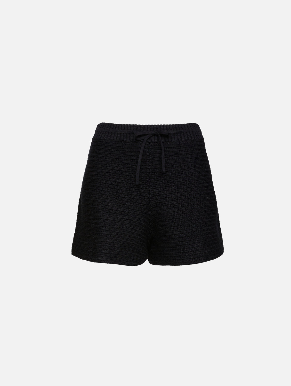 Crochet Jane Short,LA LIGNE,BLACK,Image 1