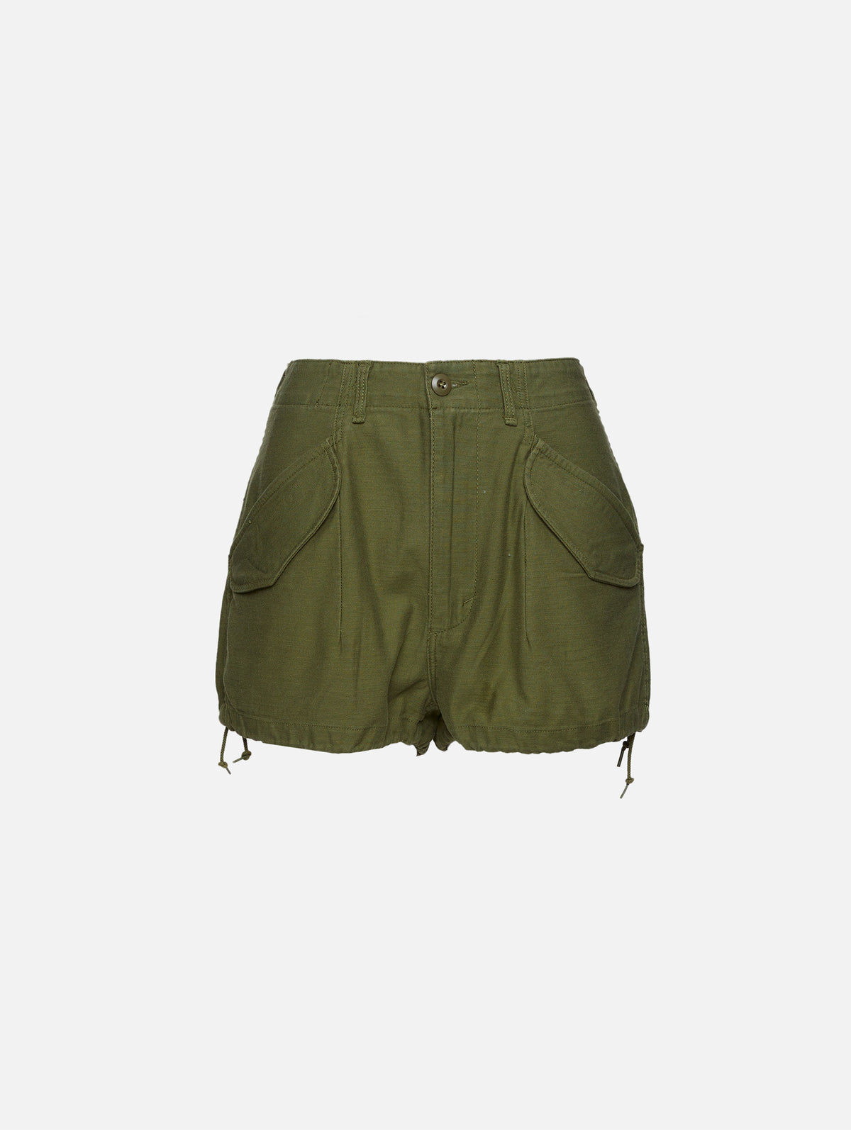 Marianne Cargo Short,R13,OLIVE SATEEN,Image 1