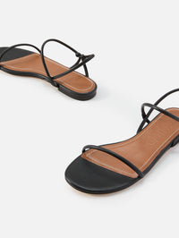 Laurel Sandal,STAUD,BLACK,Image 2