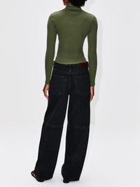Baggy Jean,GUCCI,BLACK,Image 3