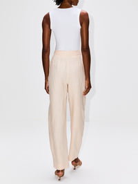 Lucille Trouser,POSSE,BEIGE PINSTRIPE,Image 4