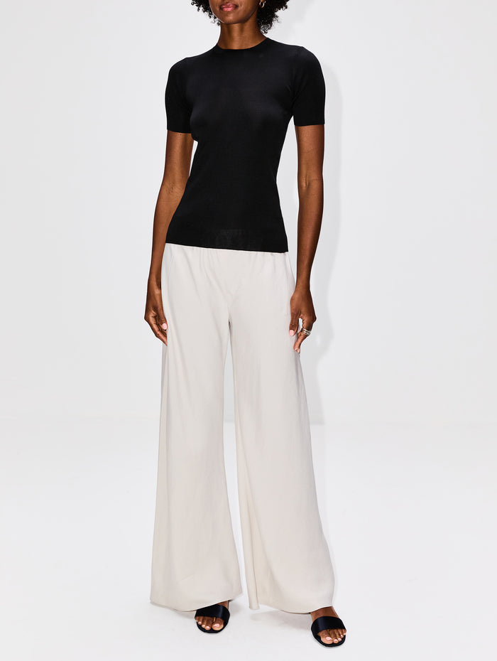 Jannat Top,THE ROW,BLACK,Image 1