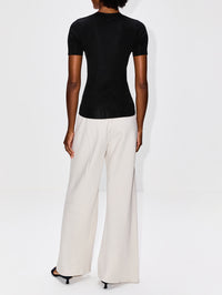Jannat Top,THE ROW,BLACK,Image 3