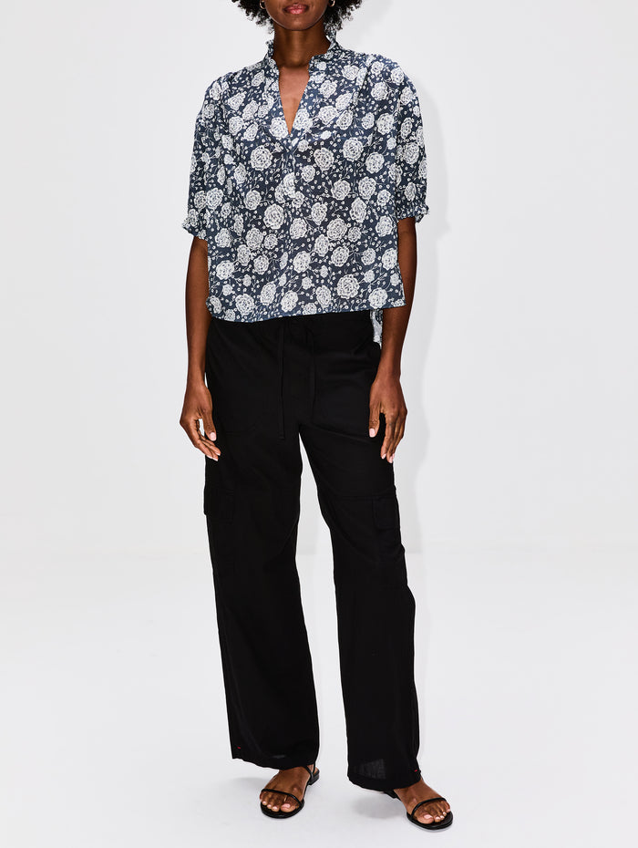 Cargo Pant,XÍRENA,BLACK,Image 1