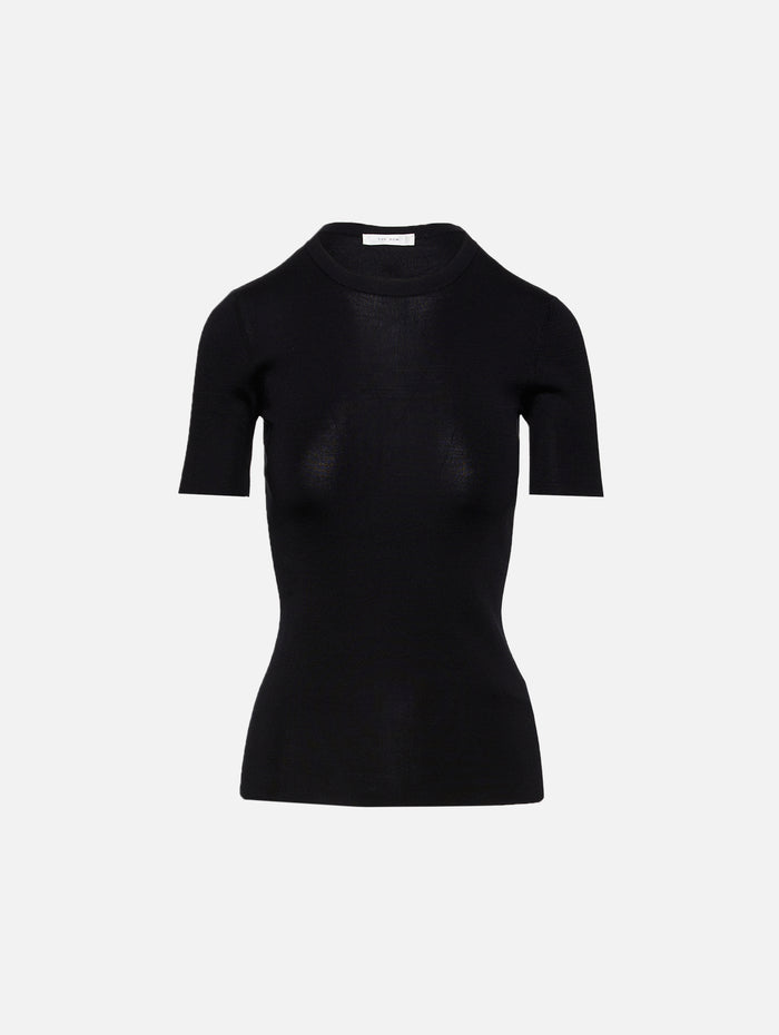 Jannat Top,THE ROW,BLACK,Image 1