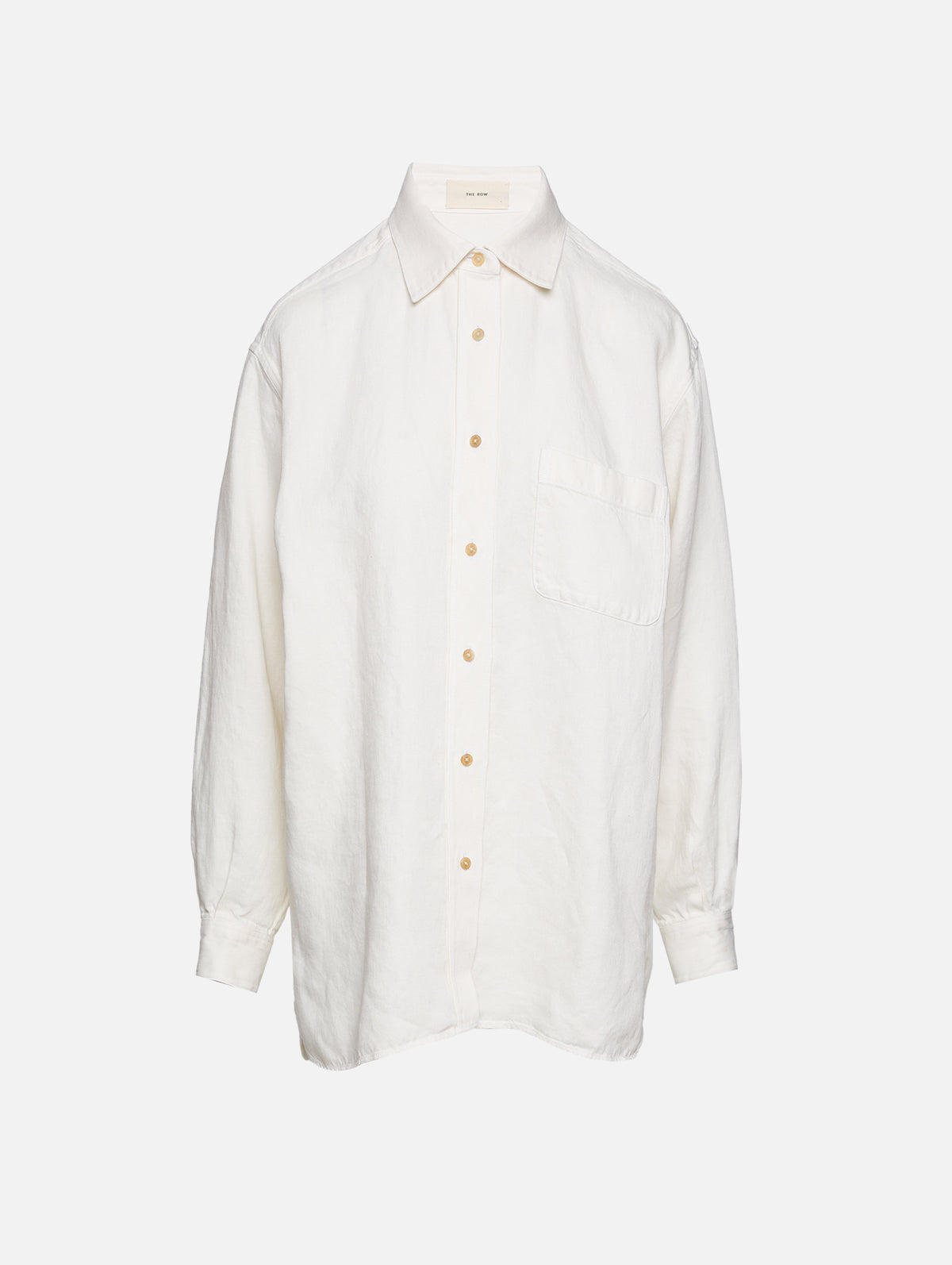 Nesson Shirt,THE ROW,WHITE,Image 1