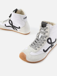 Ballet Runner High Top 2.0 Sneaker,LOEWE,WHITE/BLACK,Image 2