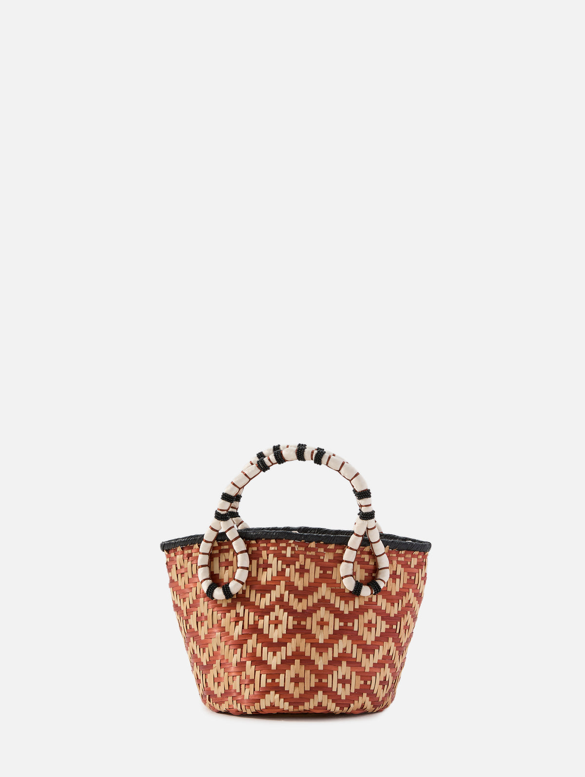 Mythical Ship Mini Bucket Bag,JOHANNA ORTIZ,PAPRIKA/NATURAL,Image 3