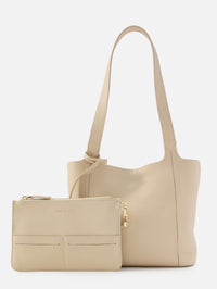 Mini L'Escale Tote,MANU ATELIER,VANILLA,Image 3