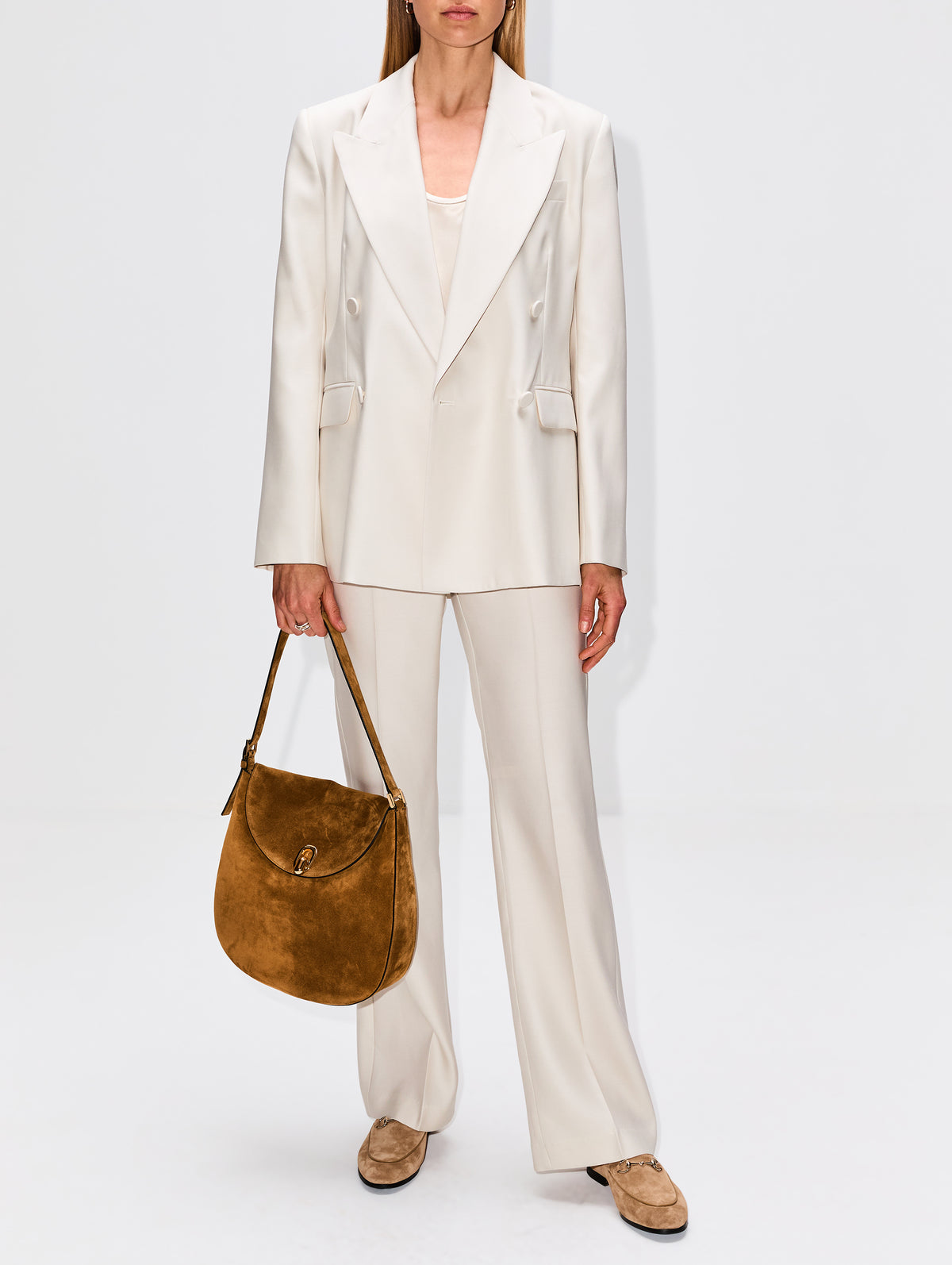 Costanza Blazer,HEIRLOME,OYSTER,Image 2