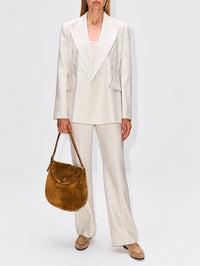 Costanza Blazer,HEIRLOME,OYSTER,Image 2