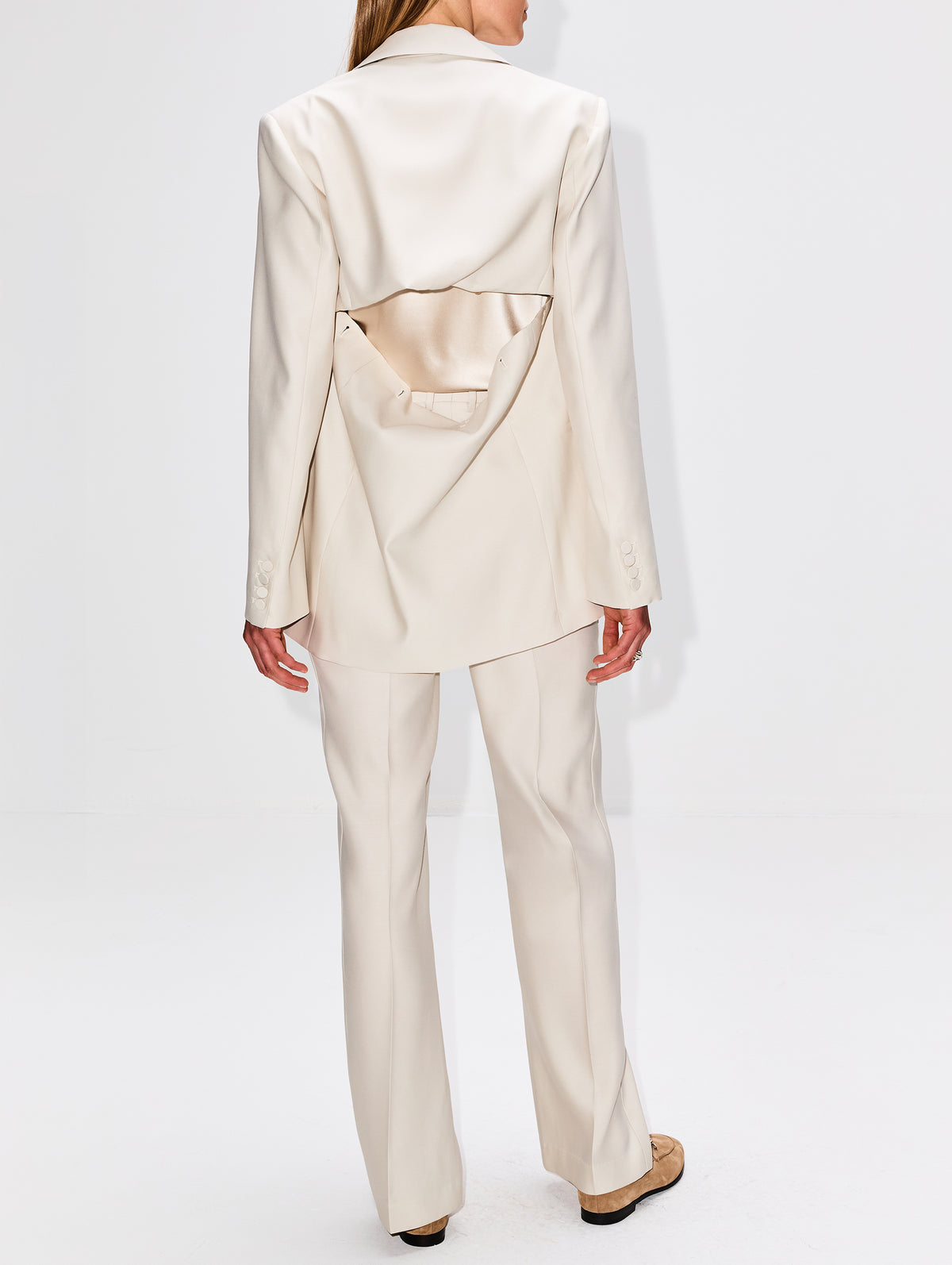 Costanza Blazer,HEIRLOME,OYSTER,Image 4