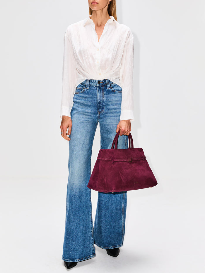 Le Cambon 40 Bag,MANU ATELIER,MERLOT,Image 1