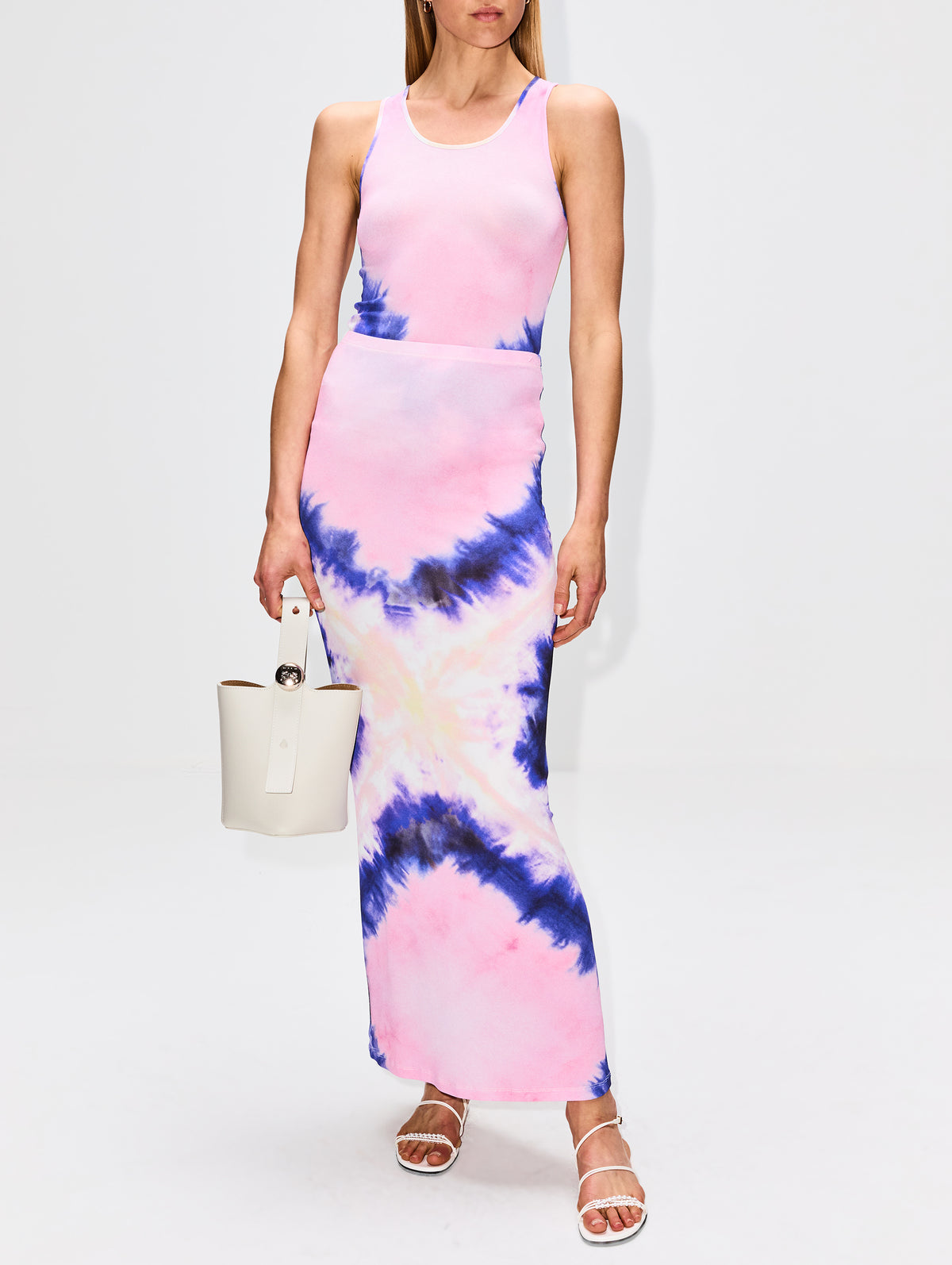 Tie Dye Tank Top,RABANNE,TIE DYE,Image 2