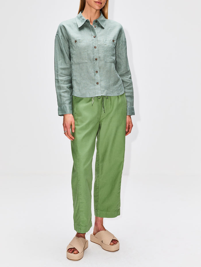 Brittan Shirt,XÍRENA,SAGEBRUSH,Image 1