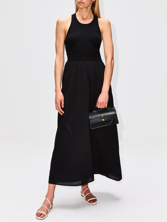 Flynn Dress,XÍRENA,BLACK,Image 1