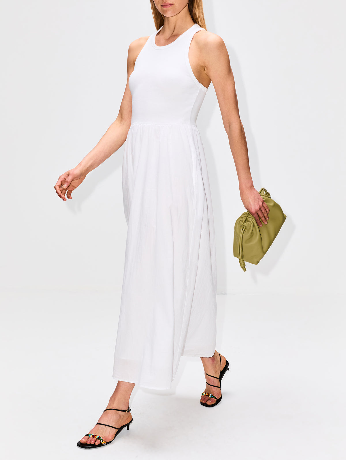 Flynn Dress,XÍRENA,WHITE,Image 3