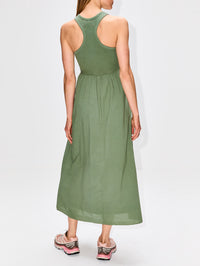 Flynn Dress,XÍRENA,ARMY GREEN,Image 4