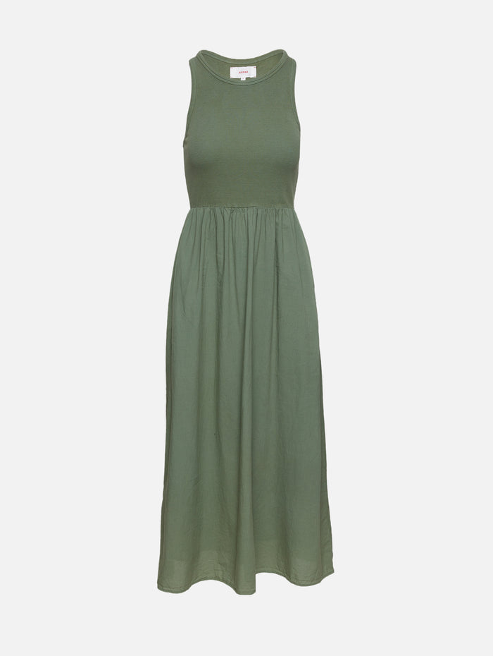 Flynn Dress,XÍRENA,ARMY GREEN,Image 1
