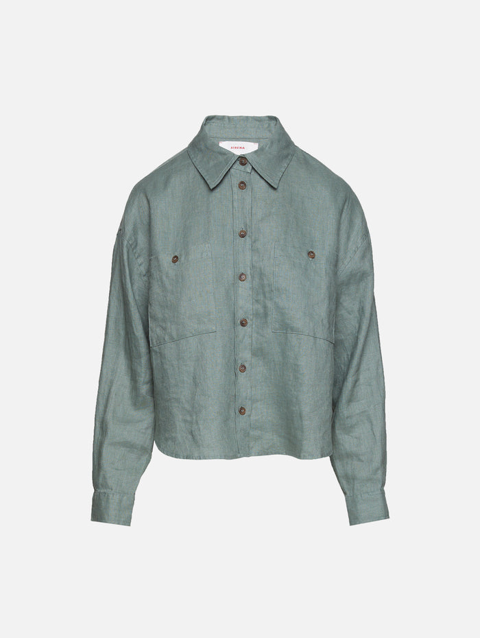 Brittan Shirt,XÍRENA,SAGEBRUSH,Image 1