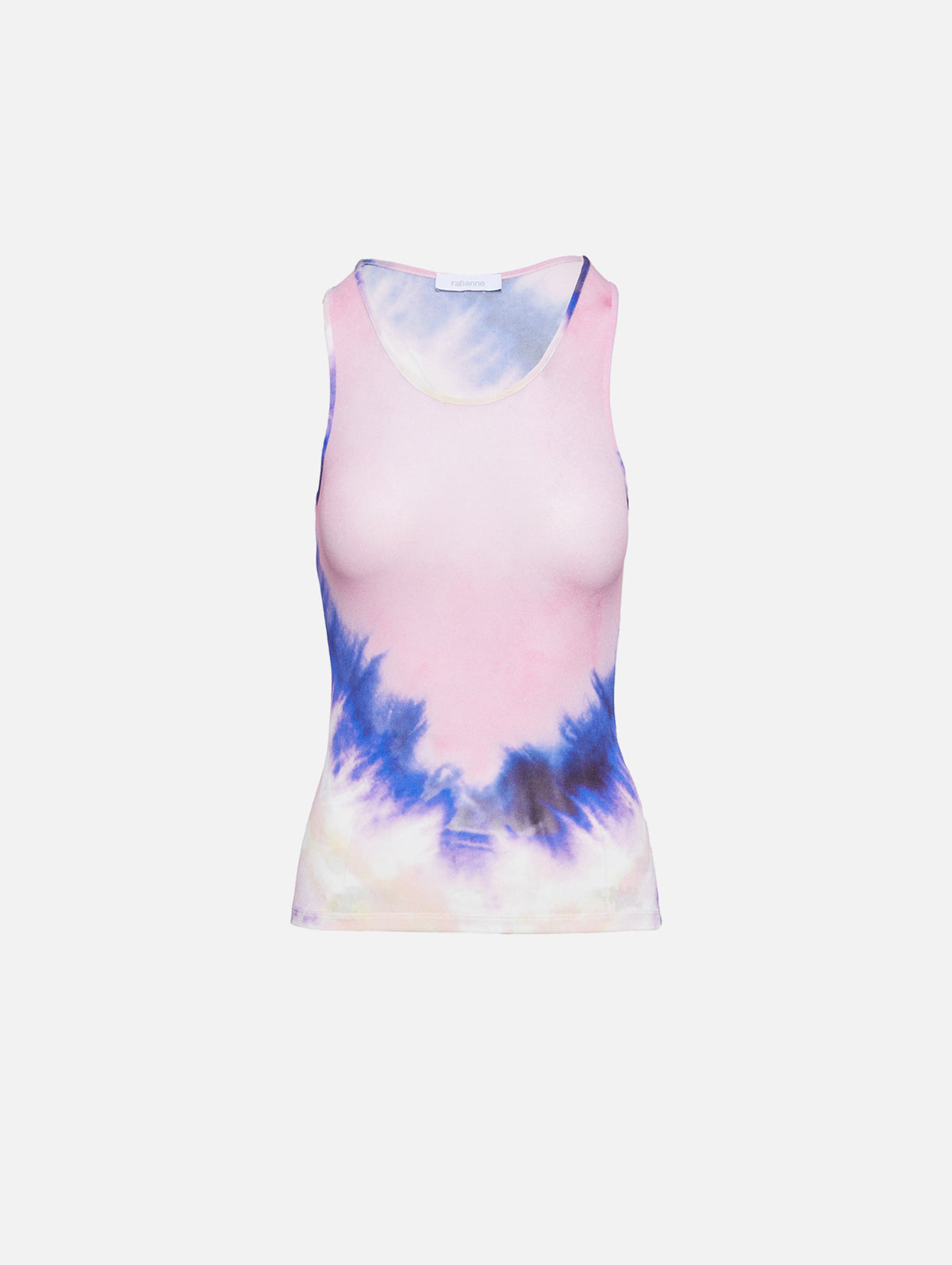 Tie Dye Tank Top,RABANNE,TIE DYE,Image 1