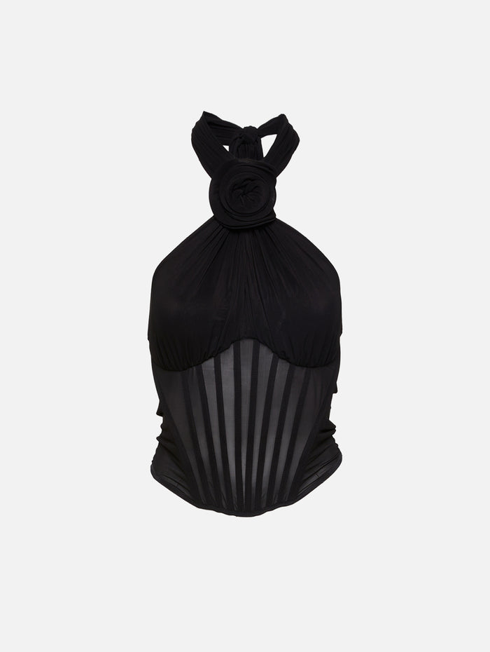 Black Blouse,MAGDA BUTRYM,BLACK,Image 1