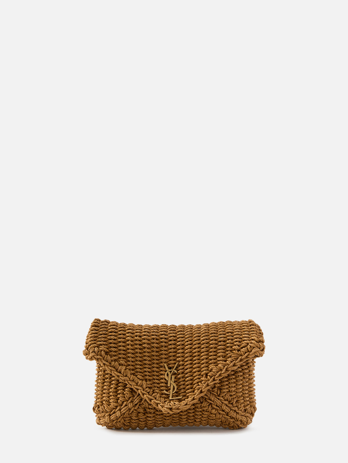 Small Chain Pouch,SAINT LAURENT,LIGHT BROWNIE,Image 1