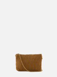 Small Chain Pouch,SAINT LAURENT,LIGHT BROWNIE,Image 3