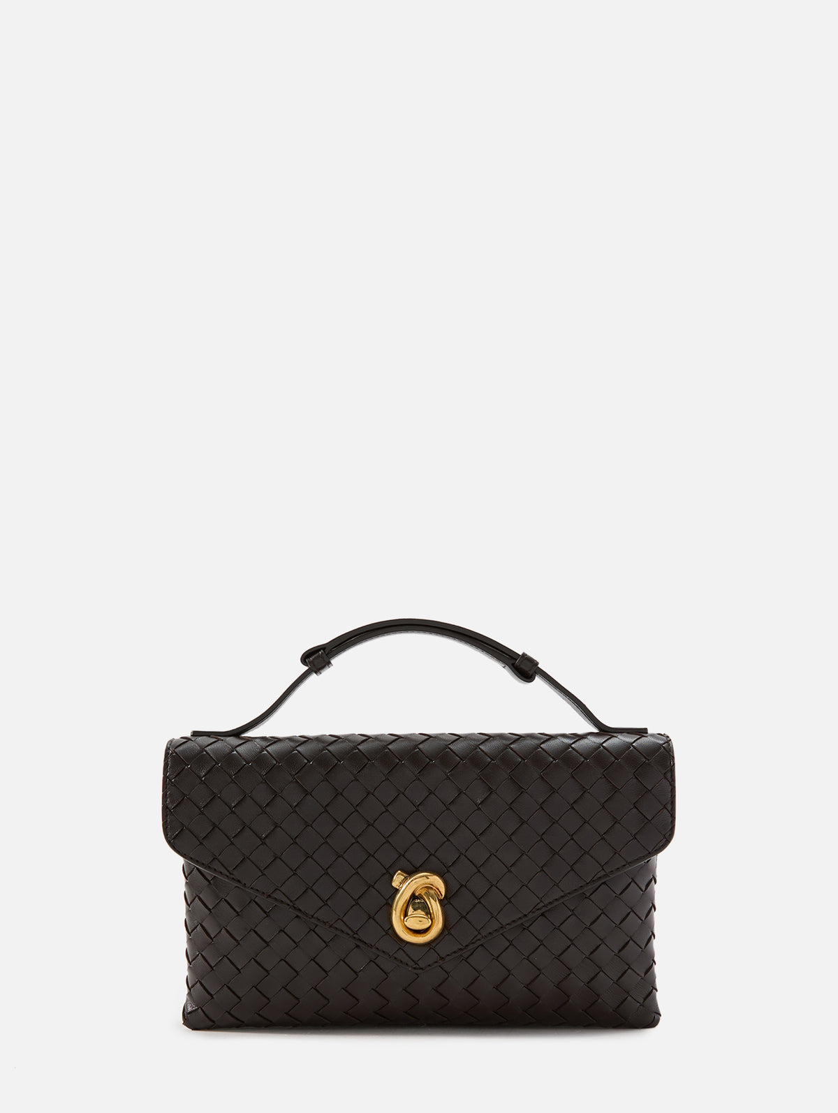 Knot Lock Crossbody Bag,BOTTEGA VENETA,FONDANT,Image 1