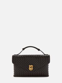 Knot Lock Crossbody Bag,BOTTEGA VENETA,FONDANT,Image 1