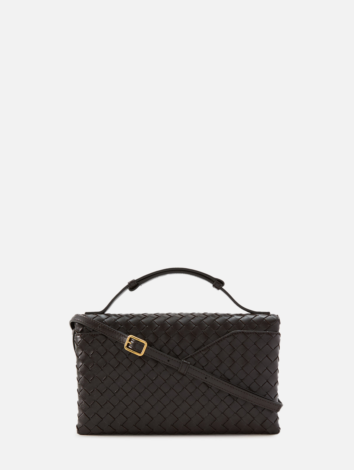 Knot Lock Crossbody Bag,BOTTEGA VENETA,FONDANT,Image 3