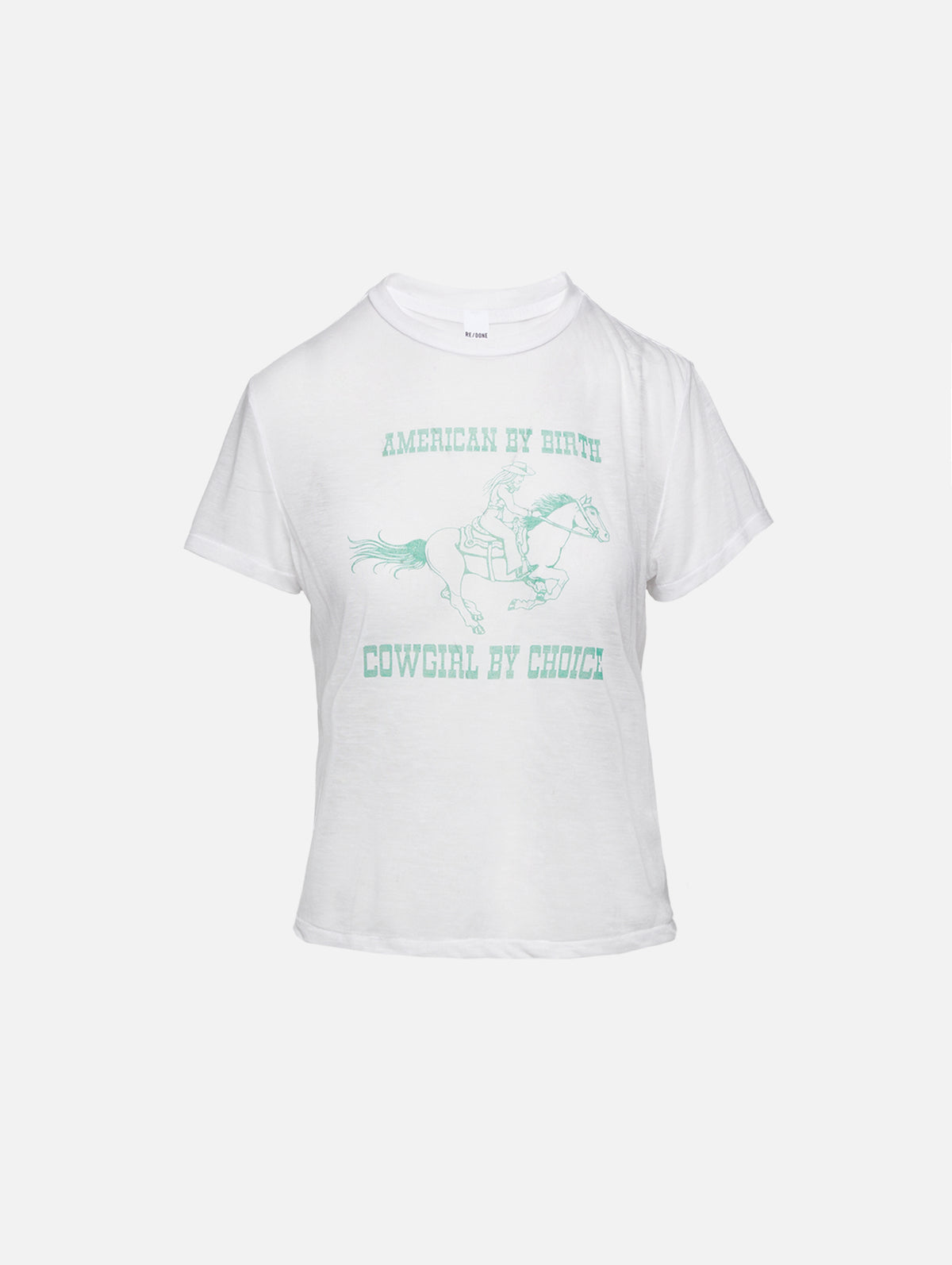 Classic Tee,RE/DONE,OPTIC WHITE,Image 1