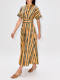 Zary Dress,AMIR TAGHI,MELON,Image 3