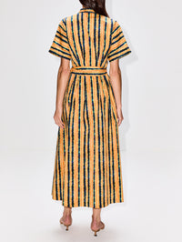 Zary Dress,AMIR TAGHI,MELON,Image 4