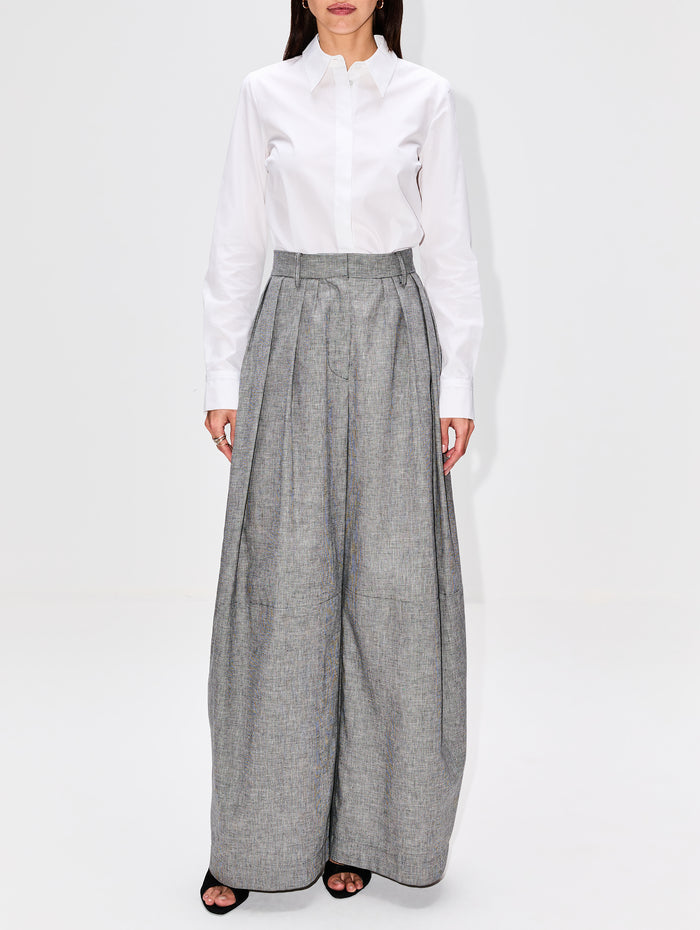 Cruz Shirt,GABRIELA HEARST,WHITE,Image 1