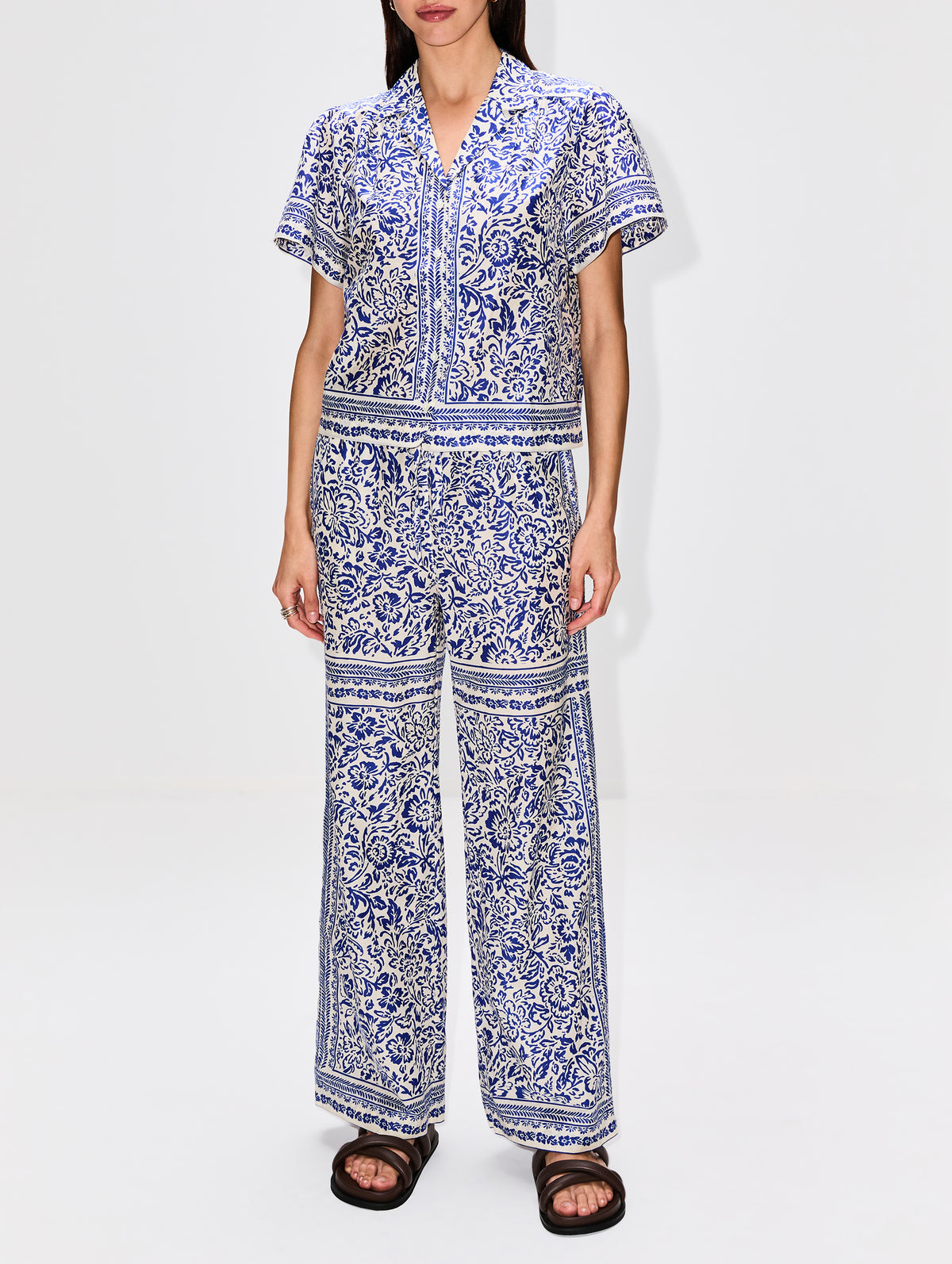 Helene Blouse,BIRDS OF PARADIS BY TROVATA,HYDRA BORDER,Image 2