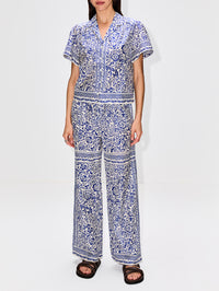 Helene Blouse,BIRDS OF PARADIS BY TROVATA,HYDRA BORDER,Image 2