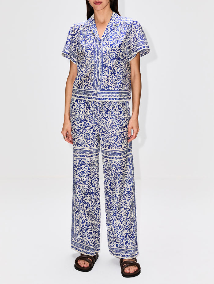 Helene Blouse,BIRDS OF PARADIS BY TROVATA,HYDRA BORDER,Image 1