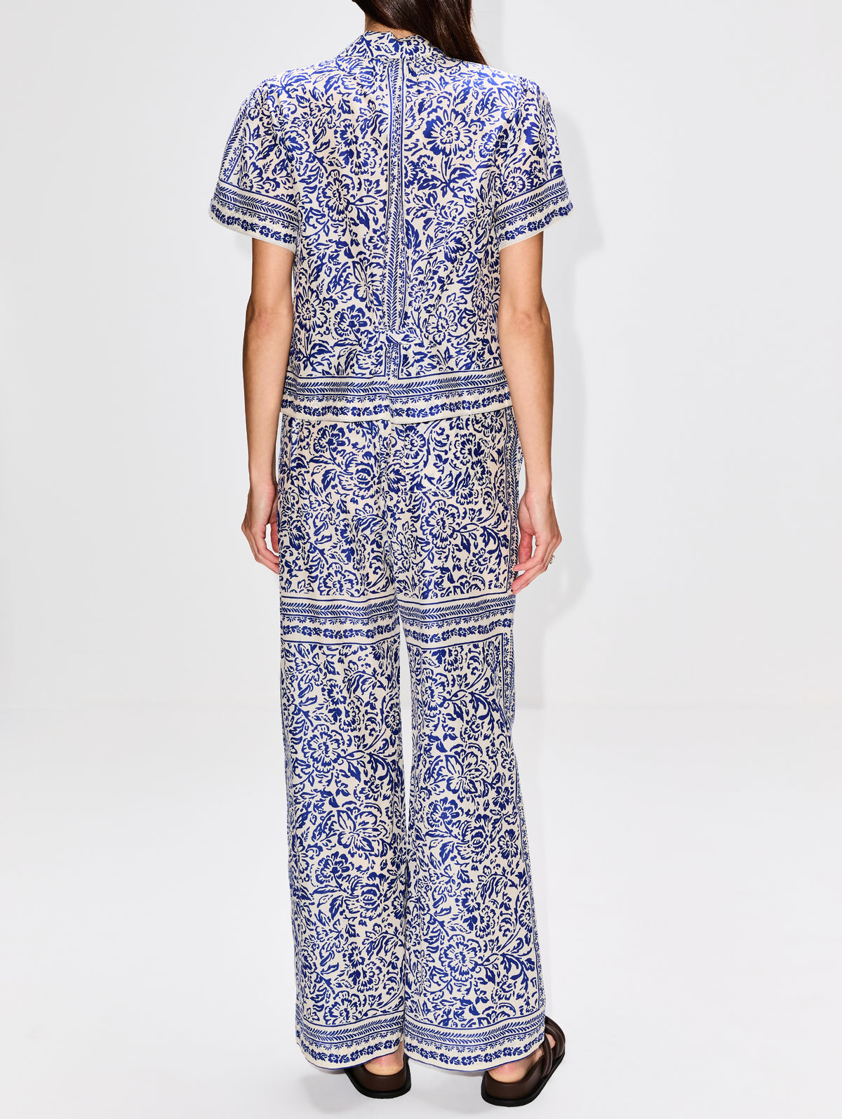 Helene Blouse,BIRDS OF PARADIS BY TROVATA,HYDRA BORDER,Image 3