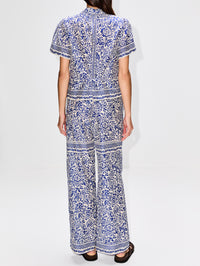 Helene Blouse,BIRDS OF PARADIS BY TROVATA,HYDRA BORDER,Image 3