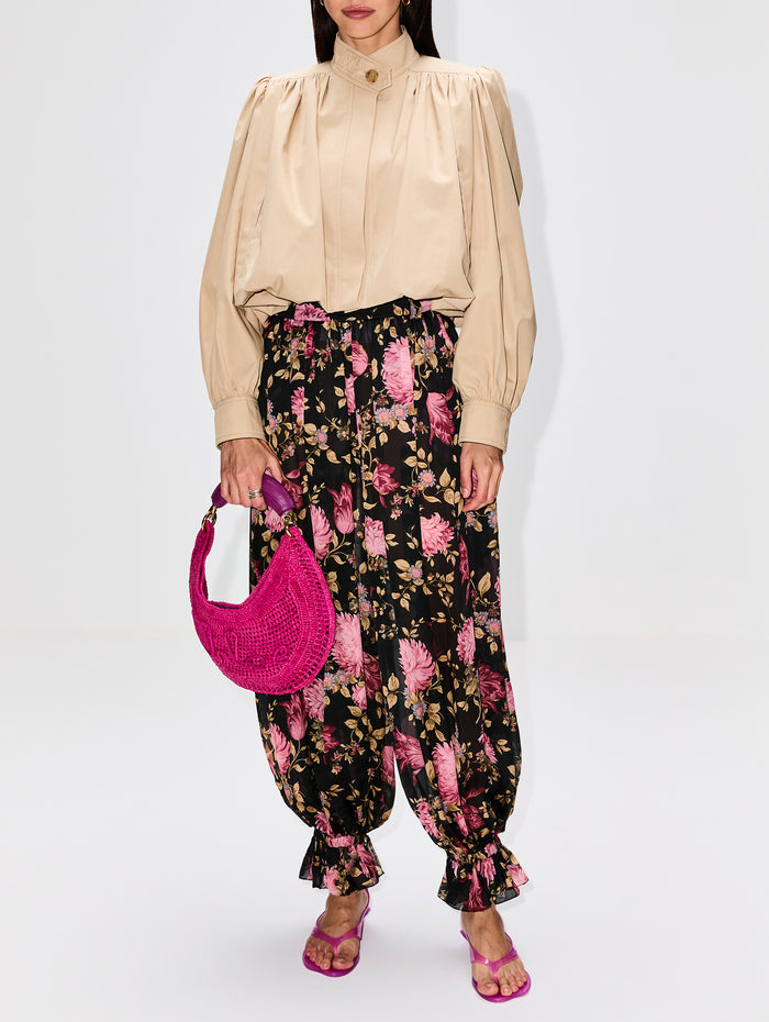 Cropped Jacket,CHLOÉ,SMOKY BEIGE,Image 1