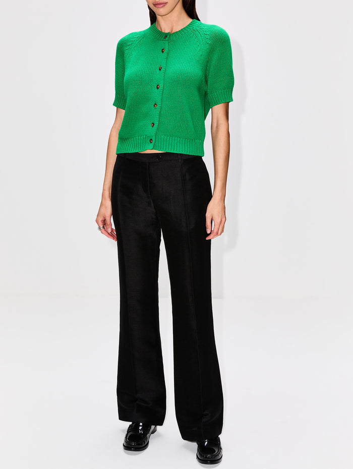 Phoebe Cardigan,ELYSEWALKER LABEL,KELLY GREEN,Image 1