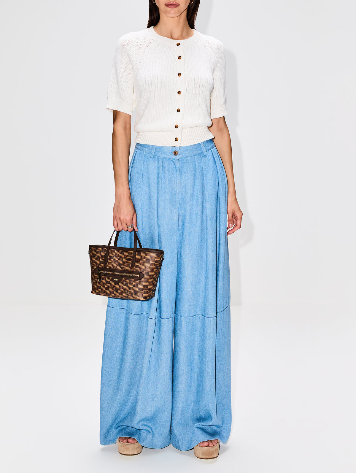 Stona Pant,ANONLYCHILD,WASHED INDIGO,Image 2