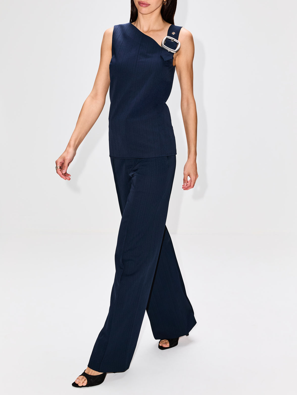 Weyes Pant,PROENZA SCHOULER,MIDNIGHT,Image 3