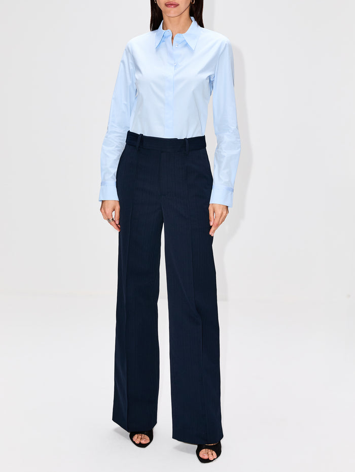 Cruz Shirt,GABRIELA HEARST,LIGHT BLUE,Image 1