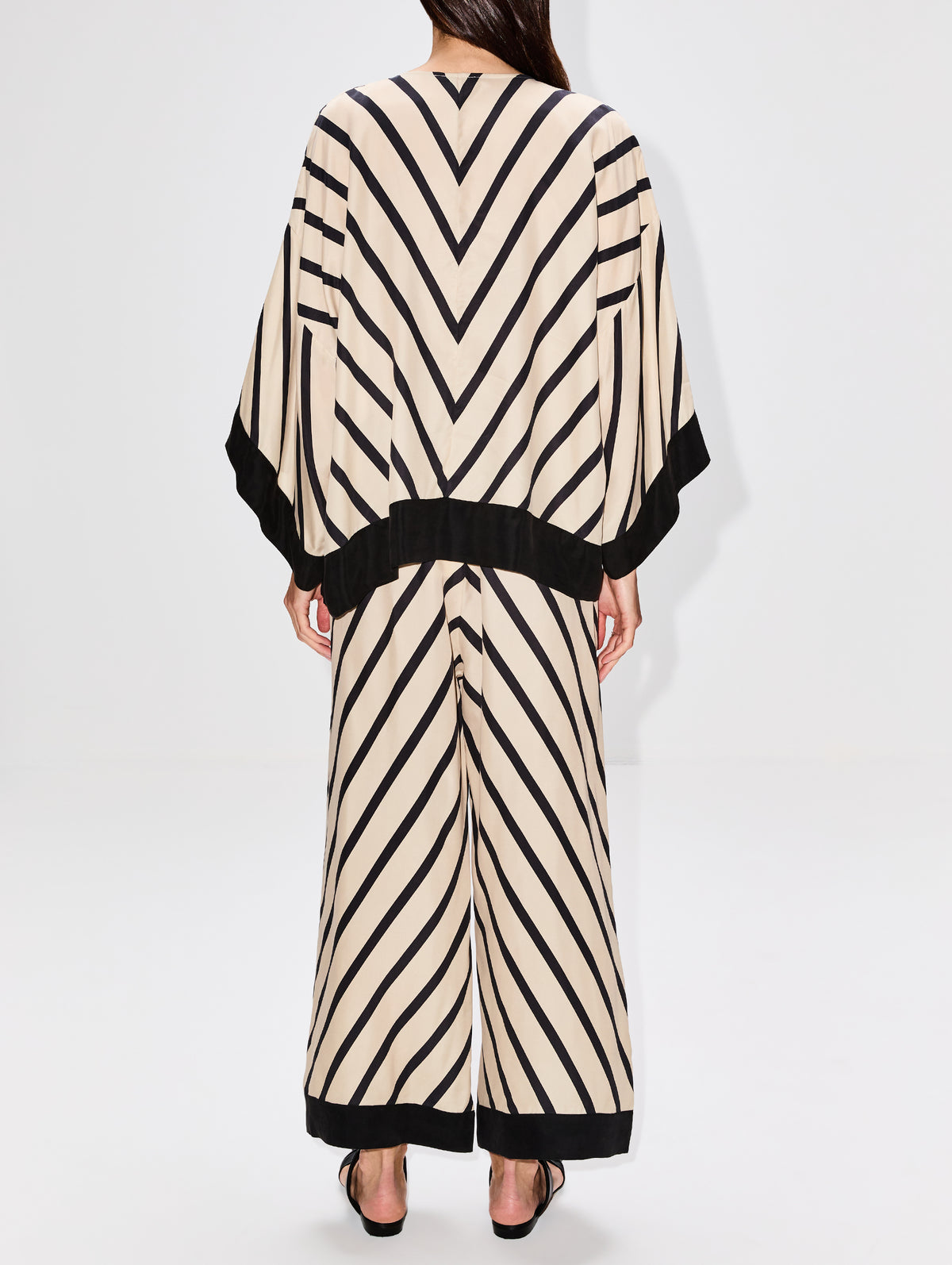 Cicie Top,BY MALENE BIRGER,DIAGONAL STRIPE,Image 3