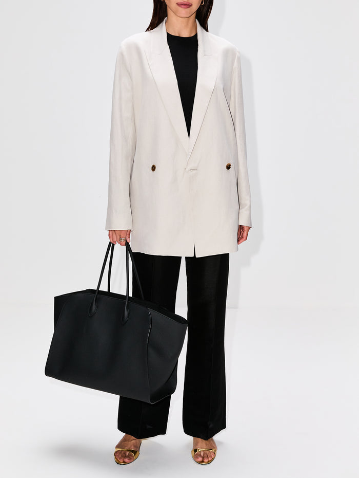 Nat Jacket,THE ROW,PEARL GREY,Image 1