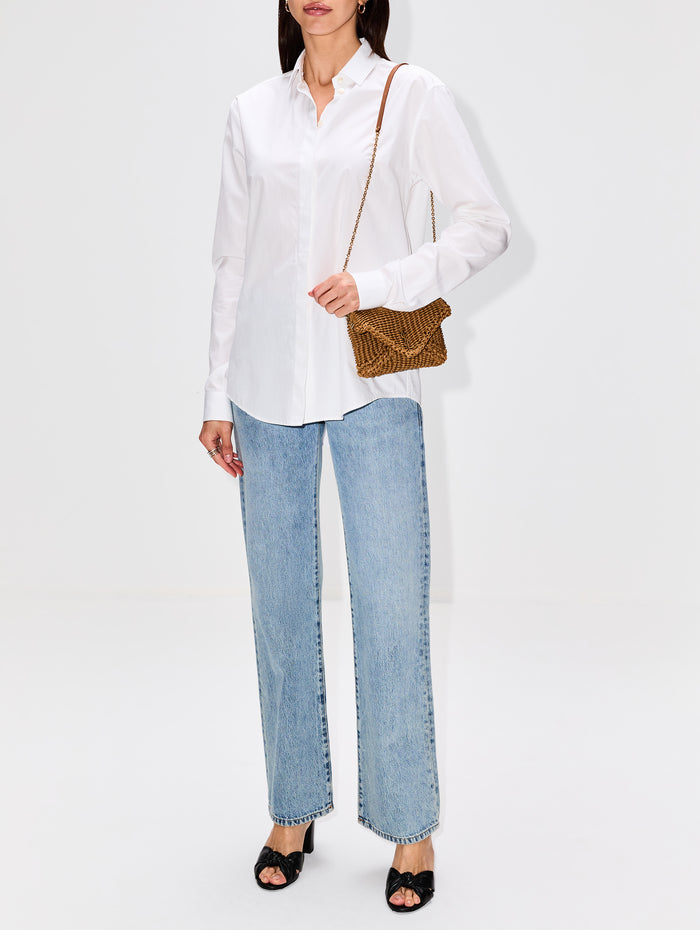 Small Chain Pouch,SAINT LAURENT,LIGHT BROWNIE,Image 1