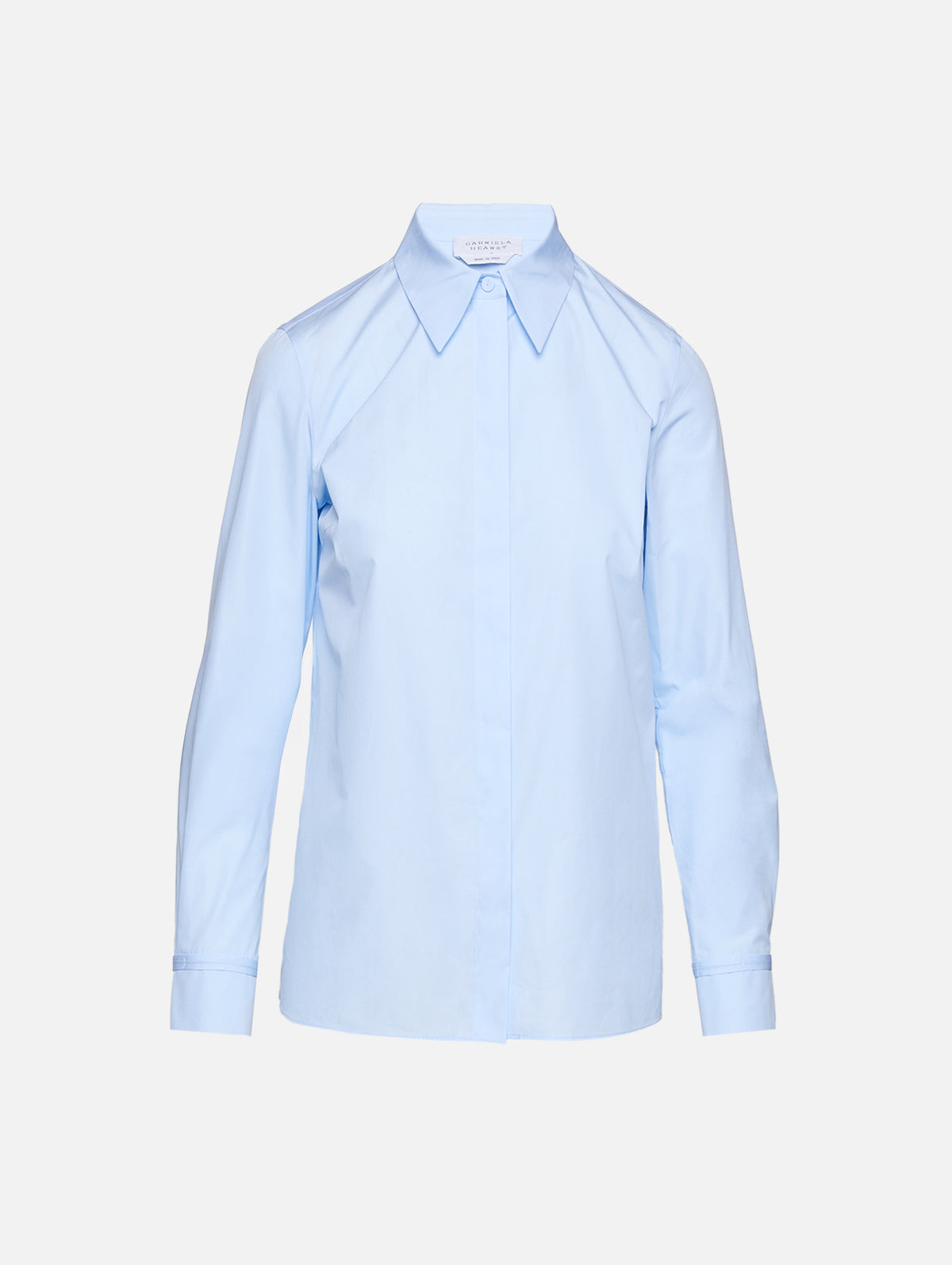 Cruz Shirt,GABRIELA HEARST,LIGHT BLUE,Image 1